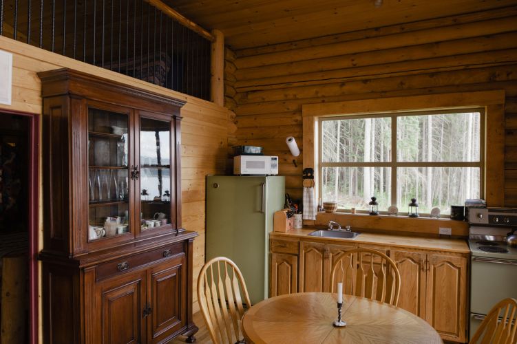 China cabinet in cabin